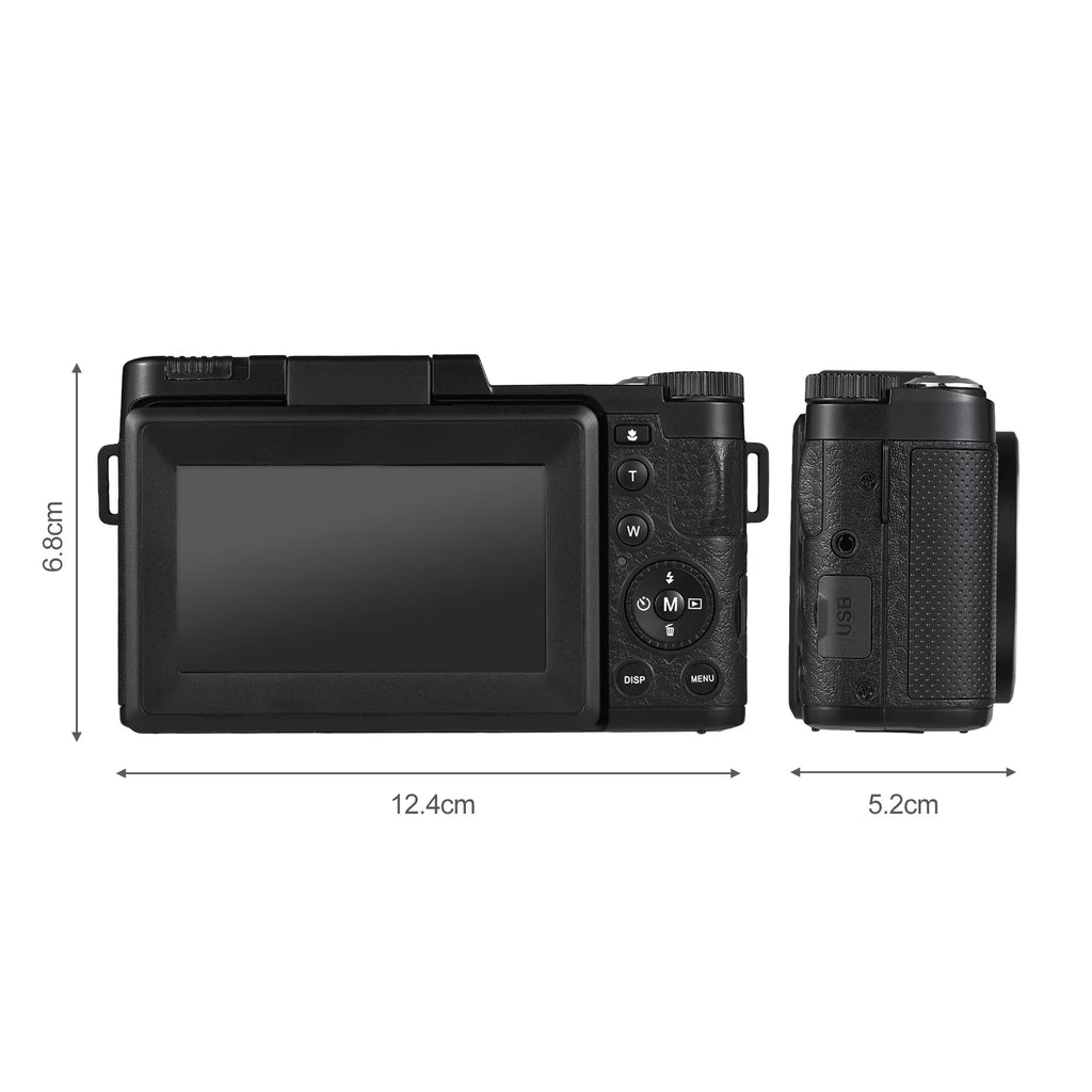 4K TFT Portable 48MP 48MP Support camera,TFT Rotatable 3.0-inch Andoer-2 3.0-inch TFT Screen 2pcs dsfen 3.0-inch Rotatable Camera Digital Camera Screen 48MP 16X Batteries Screen 4K Rotatable