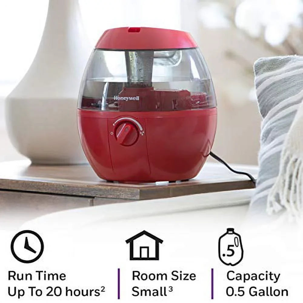 Humidifier, Honeywell HUL520R Mist Cool Red Mistmate