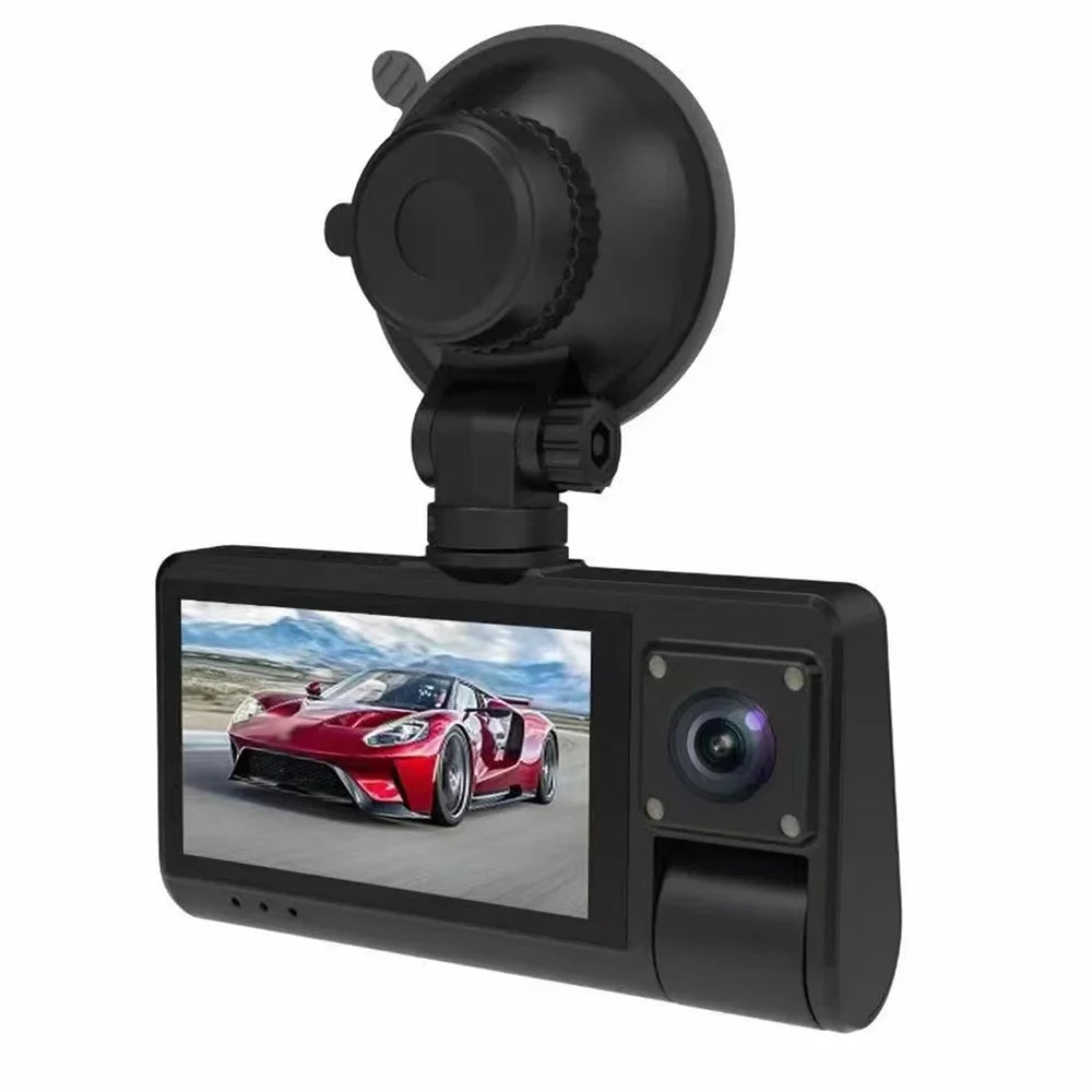 Cam, Auto Clear for OWSOO Safety Touched Rearview Dash Screen Angle, Video Driving Wide Mirror with Car Recorder Recording