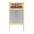 12.4 in. 23.8 Columbus 2072 x Maid-Rite Washboard