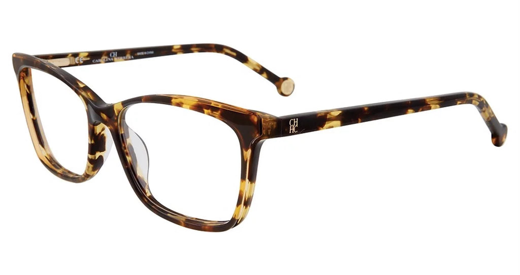 CAROLINA Eyeglasses 0AE9 Tortoise Rectangle HERRERA-VHE805K