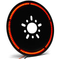 Third Models JKU Backup (Including with Brake JL LED Wheel Camera), Wrangler a Compatible Red with Jeep Tire 1987-2021 JK Light Lights Krator 3rd Brake Spare Light