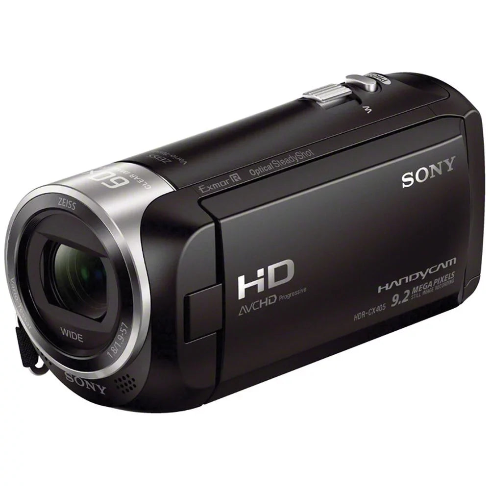Kit - + HDR-CX405 HD Flash Battery Handycam 64GB Extra +