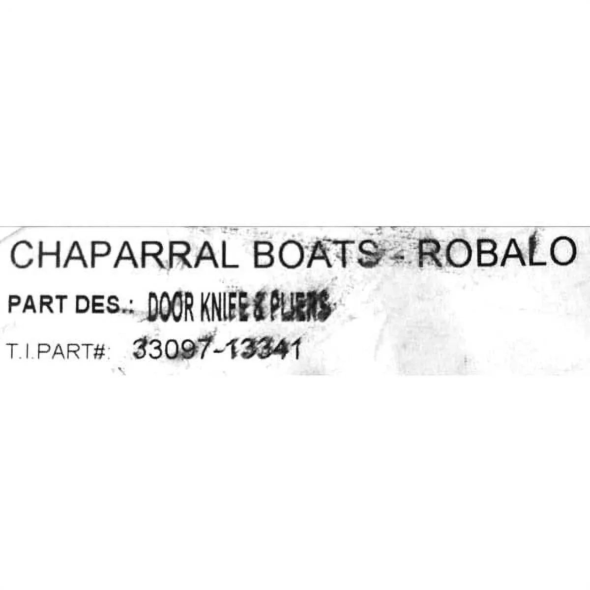 R300 Knife White Robalo Holder | Pliers Boat 2011 31-13341 Hatch /