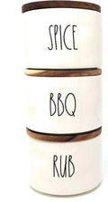 RUB BBQ, Set Rae Dunn Canister SPICE,