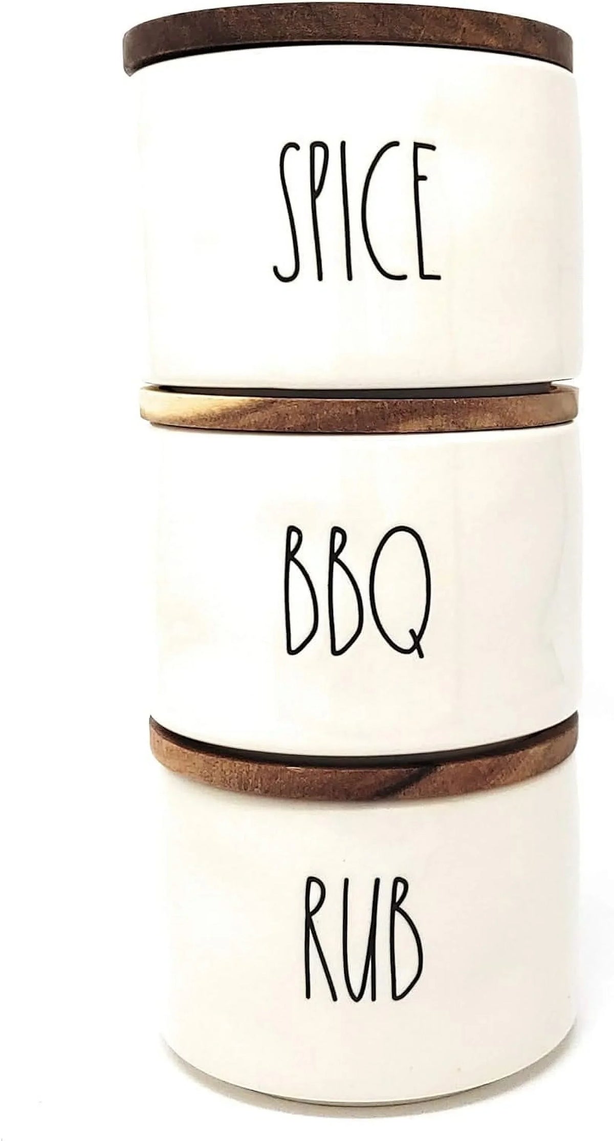 RUB BBQ, Set Rae Dunn Canister SPICE,
