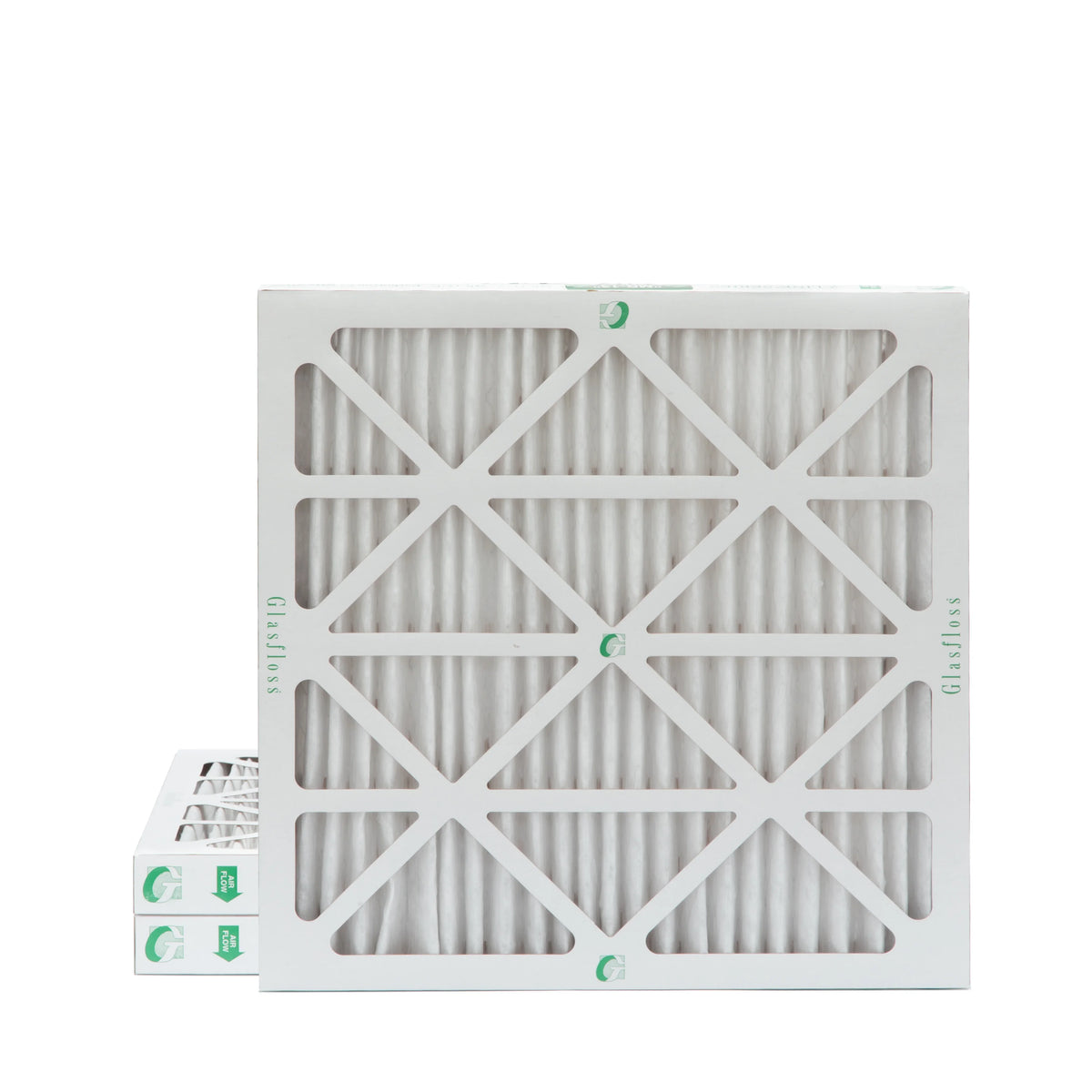 11-1/2 Air Actual Glasfloss. dimension: 3 2" of Pack 1-3/4 Inch 13 Filters Pleated by MERV 12x12x2 11-1/2 x x