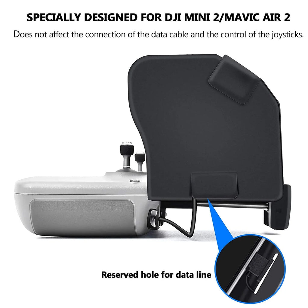 Mini Phone Hood DJI Foldable Shade Mavic Drone Air 2 US Remote Sun 2 Control for