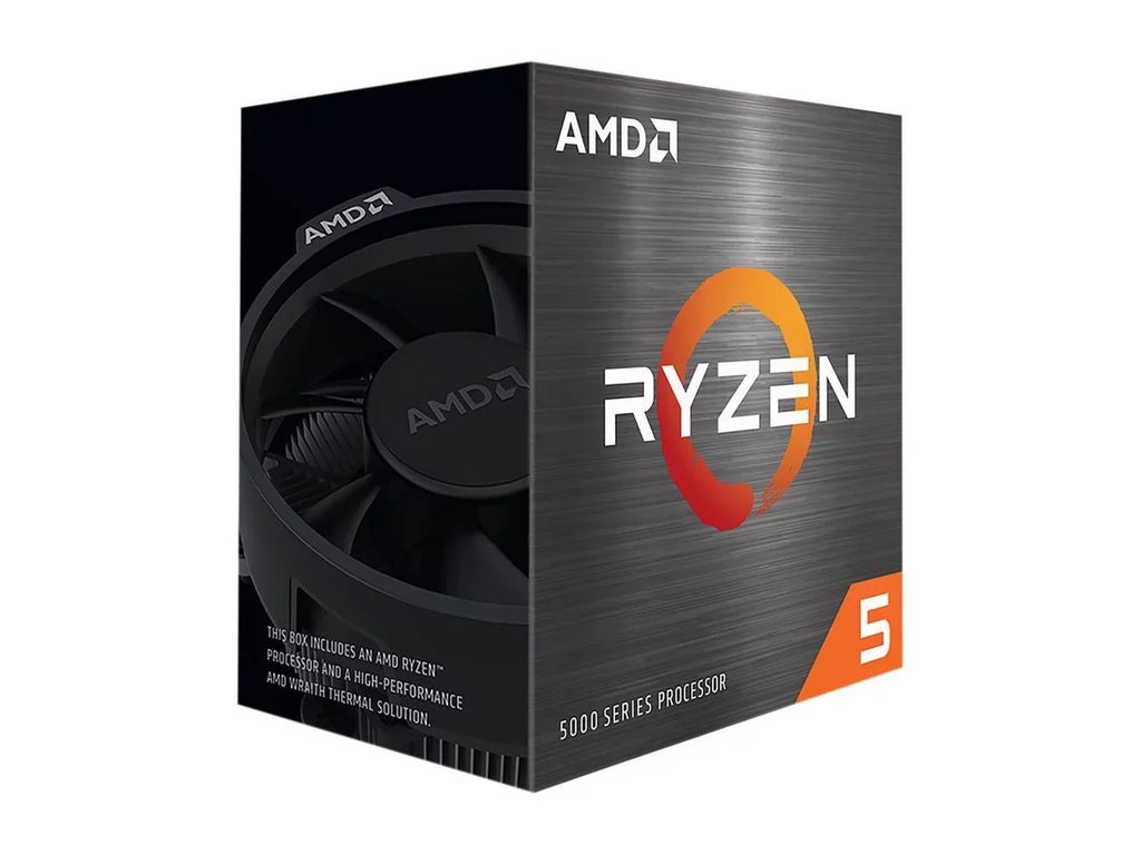 Processor Wraith 5 100-100000457BOX AMD Cooler GHz Ryzen - AM4 6-Core Stealth 3.6 with 5500