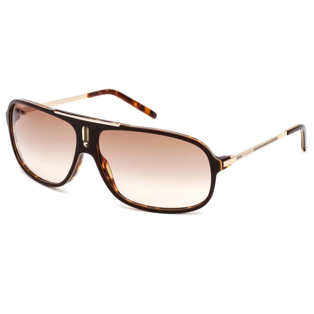 65mm Carrera Sunglasses Fashion Brown Unisex Havana CA-COOL-0CSV-65 Gold