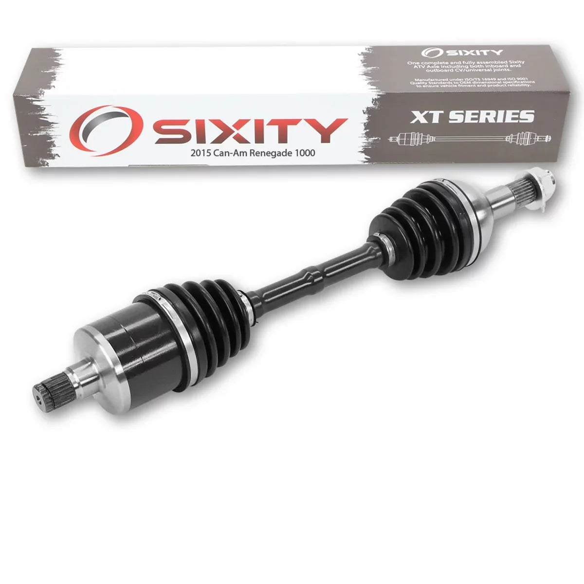 Can-Am Rear Sixity compatible with 2015 - Renegade 1000 XT Left 4X4 Axle EFI