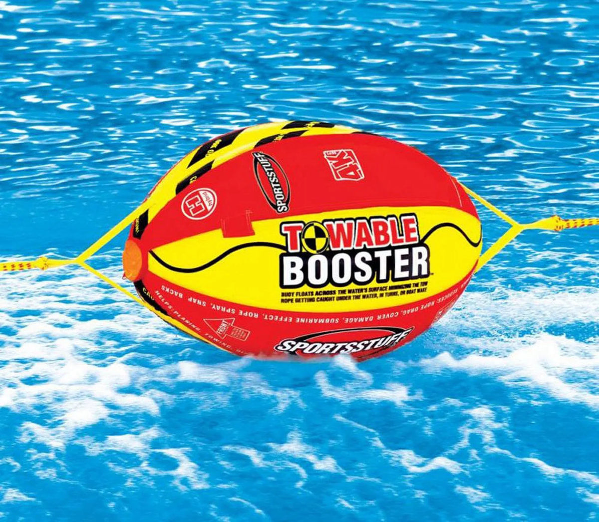 Boat 53-2030 Towable Booster Box Airhead Ball SPORTSSTUFF Tubing Open System