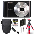 Camera+ Digital DSC-W810 Kit Cyber-shot Case Tripod 128GB Spider - +