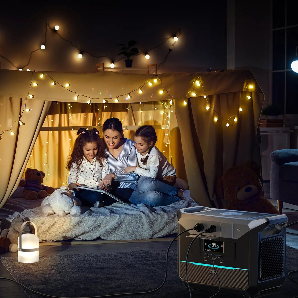 Supply NEO300 268.8Wh Backup for DaranEner LiFePO4 Travel Power Power Station 300W Portable by Anself, Battery