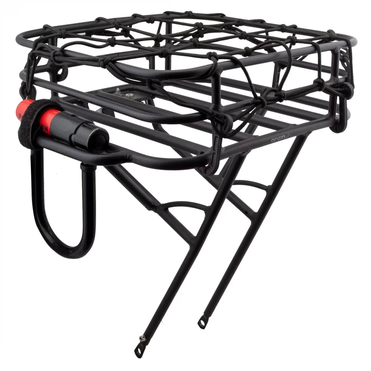 Front Cargo Rack Basket Messenger Net Origin-8 with Rush - Black