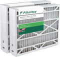 HVAC 17.5x21x5 Rheem, Ruud, (2-Pack) AC and for Pleated Filters MERV Filterbuy Furnace Air Protech 8