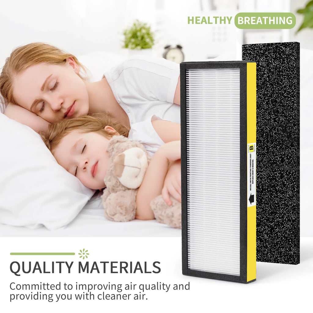 4*HEPA Models DAJDAH Purifier AC4820 Filter for + B Air Guardian | AC4825E AC4900CA Replacement Germ Filter HEPA FLT4825 Replacement 6*Pre-Filters