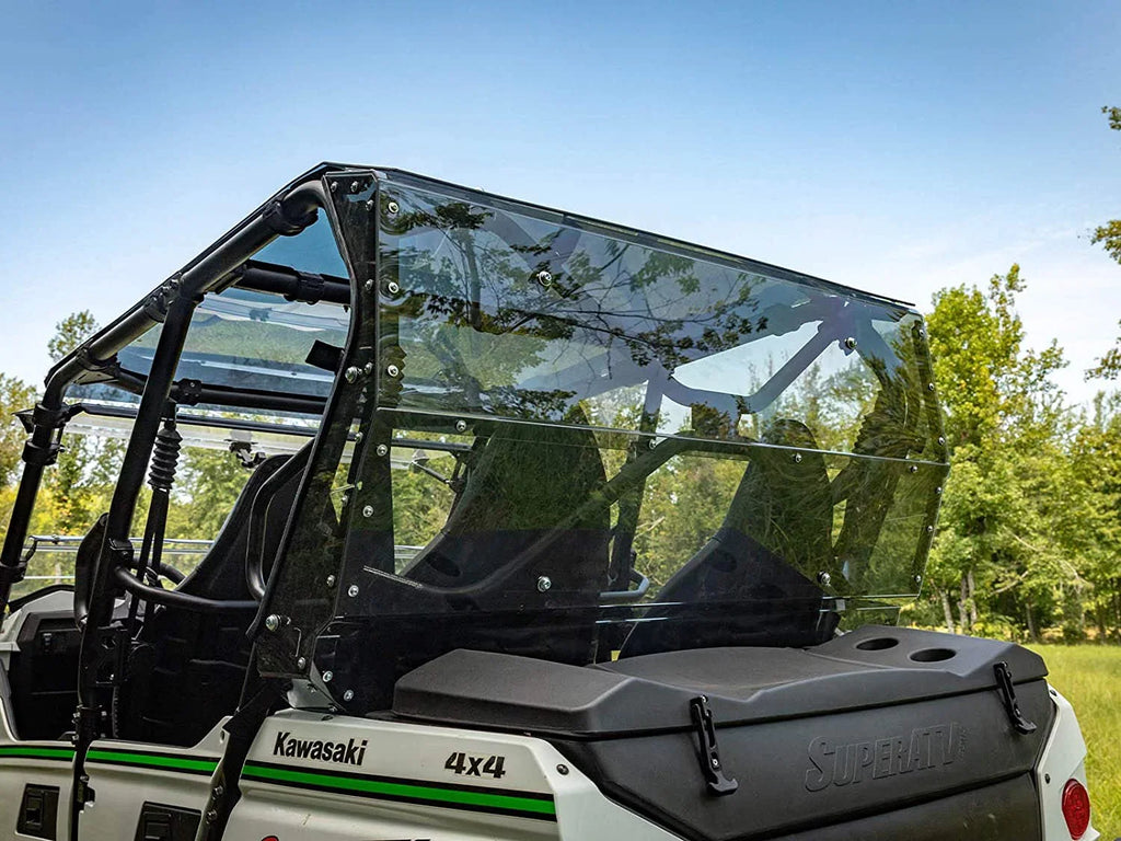2014+ Stronger Polycarbonate Flying Than Thick SuperATV 4 Kawasaki Tinted Glass Debris Lightly From Duty 2021+ Protects / You Rear for Teryx Teryx 4 250x Made Heavy Windshield S 800 1/4" in USA!