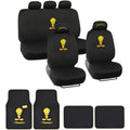 Car Set Car Holiday Accessories BDK Looney Auto Tweety Mats Covers Tunes with - Bird Full Seat Set Gift Floor