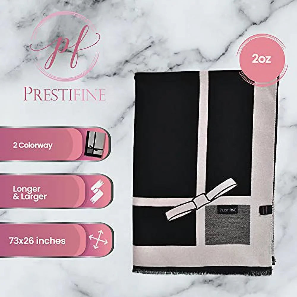 Long Dresses Scarves Large Ladies and Solid Evening Colors Warm Lightweight Shawls Scarf , for Women Pashmina Black Silk Wraps Fashion Soft for , Capes Winter