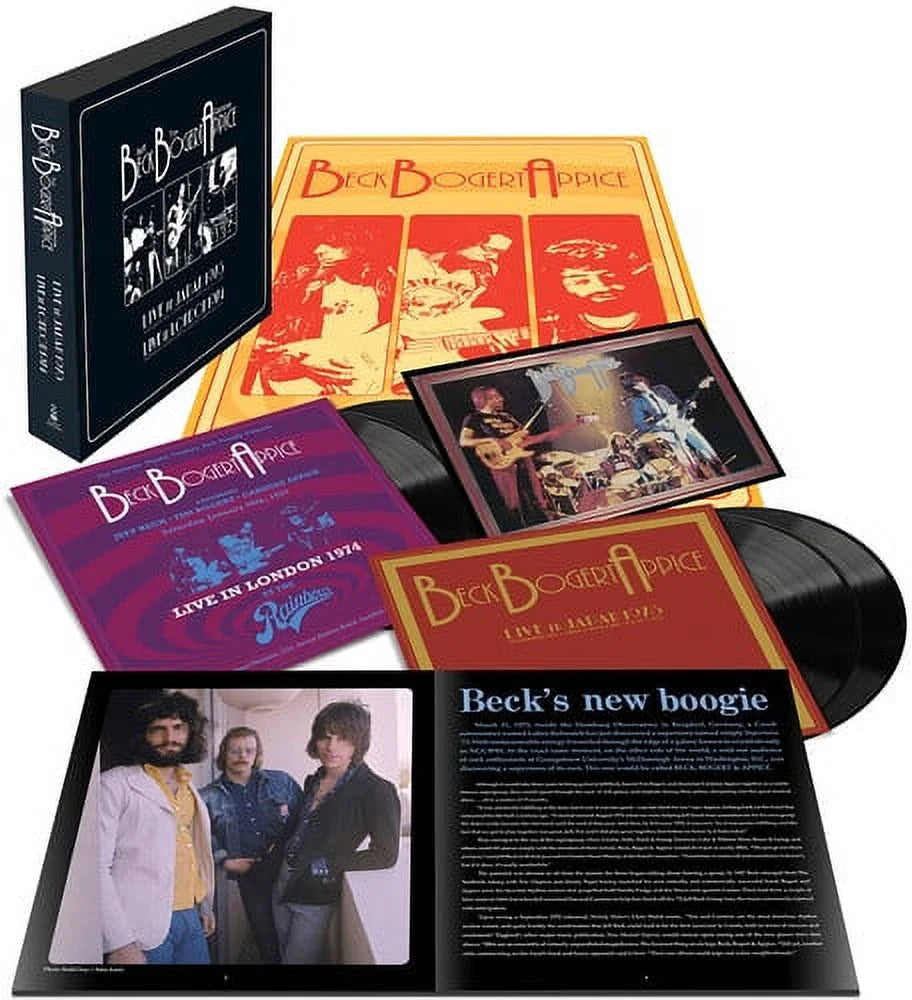 Beck Bogert & Live 1973 & - Appice 1974 Vinyl -