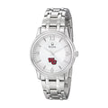 Steel Quartz Washington College Bulova Stainless Silver Watch Men's Shoremen