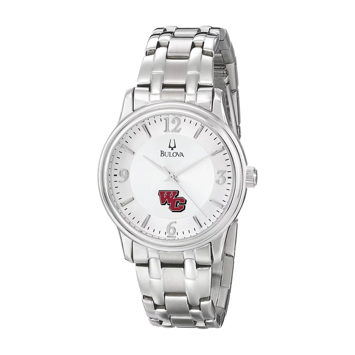 Steel Quartz Washington College Bulova Stainless Silver Watch Men's Shoremen